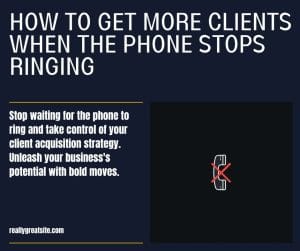How to get more clients in a service business. Strategy Zoo blog featured image.