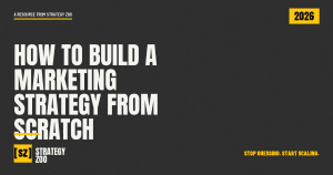 How to build a marketing strategy from scratch for a small service business