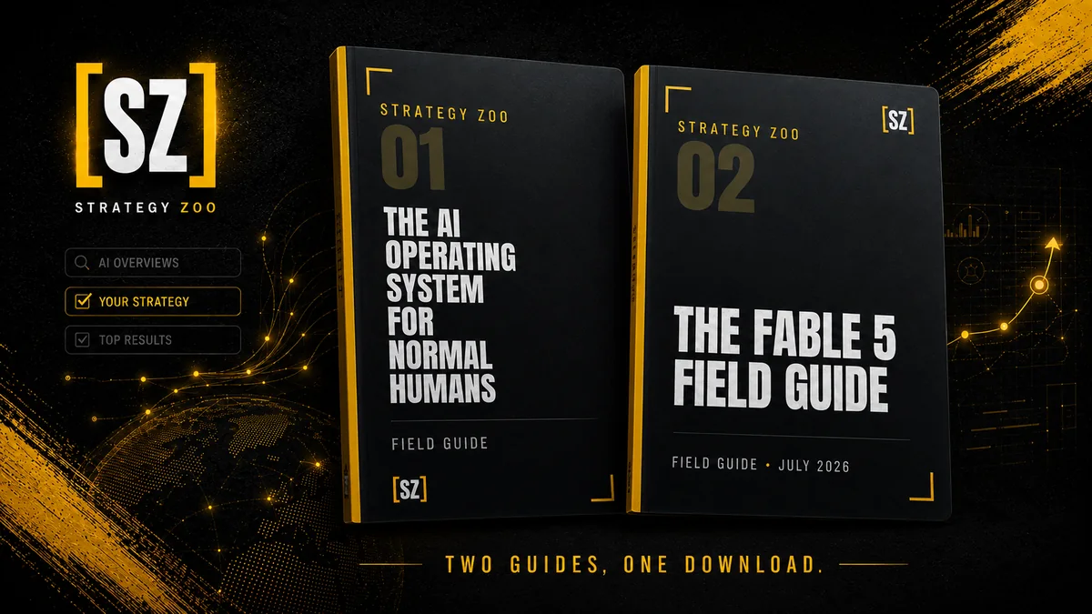 The Fable Field Guides by Strategy Zoo, two free AI field guides in one download
