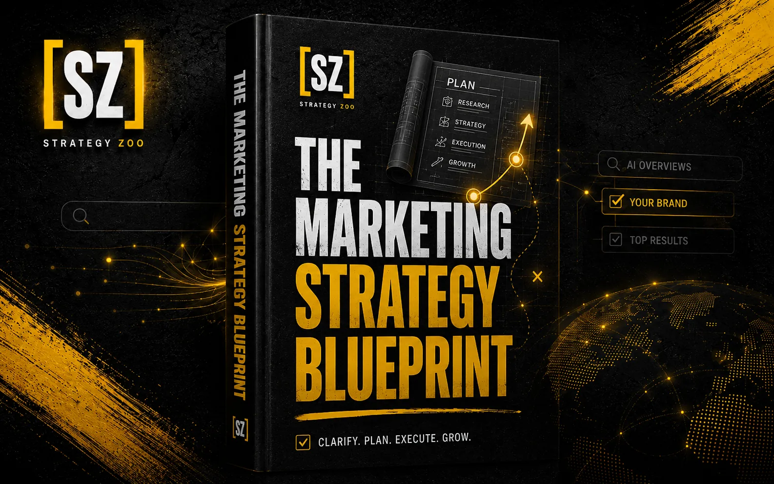 The Marketing Strategy Blueprint by Strategy Zoo, free marketing plan download